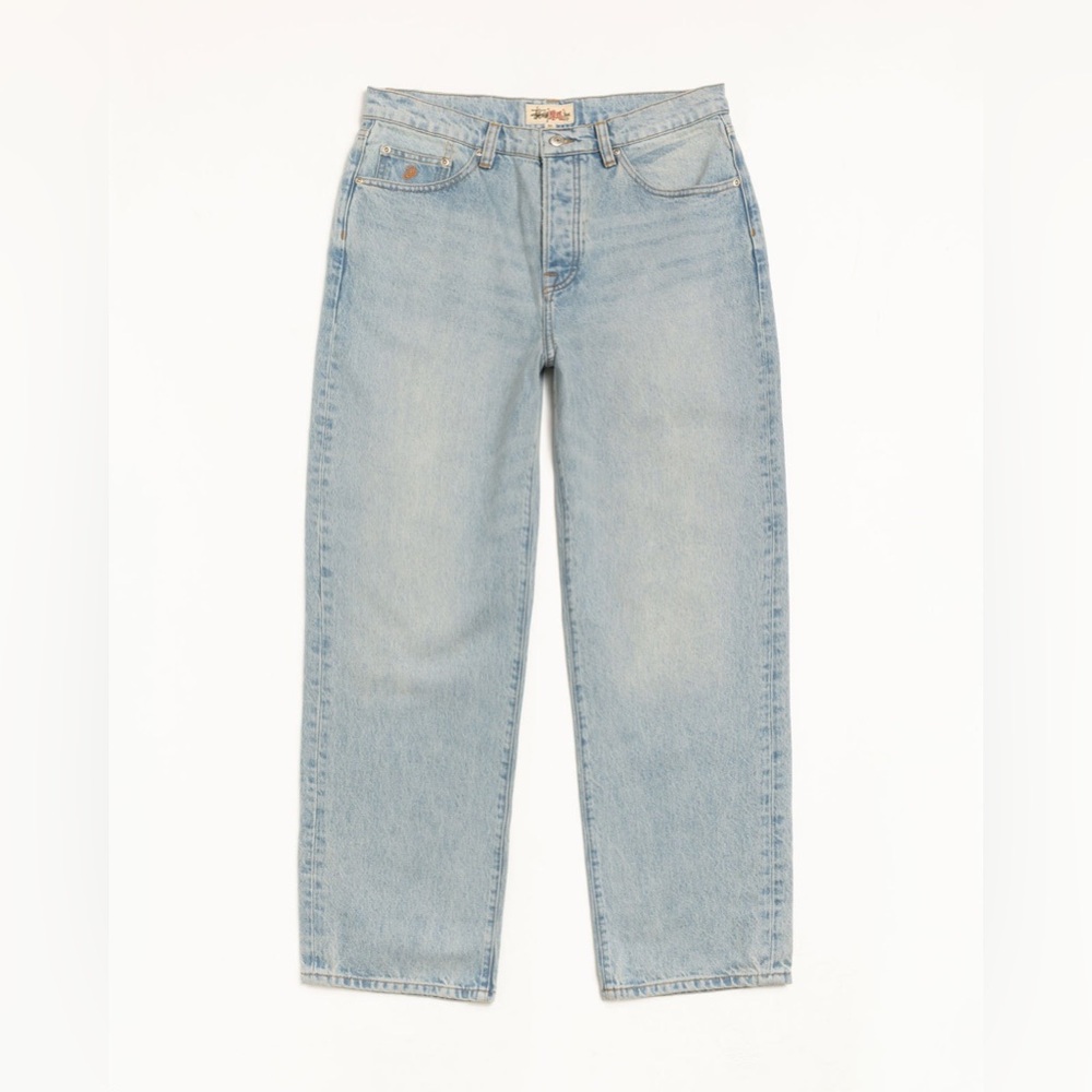NWT Stüssy BIG OL’ Jean Denim – Light Wash